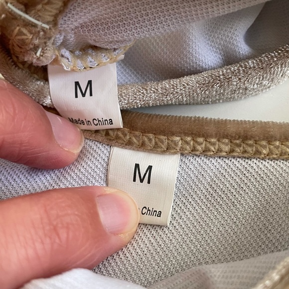 Two Piece Velvet High Leg Bikini - Picture 3 of 3